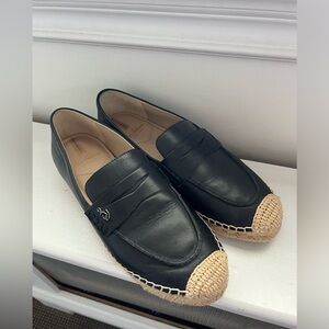 Sam Edelman black espadrilles worn once 6.5